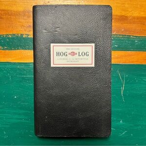 Hog Log Harley Davidson Motorcycle Journal - Black Cover vintage 1999 unused